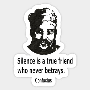Quote By Confucius Sticker